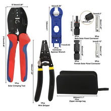 Solar Connector Terminal Crimping Pliers LY-2546B Photovoltaic Crimping Pliers Tool Set Pressing Clamping Toolkit