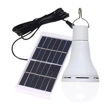 Solar Light Bulb Portable Solar Powered Lamp for Barn Garage Chicken Coop