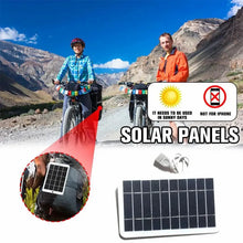 1pc Portable Solar Panel 5V 2W Solar Plate Waterproof Solar Charger with USB Safe Charge Stabilize Battery Charger