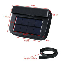 Solar Sun Power Car Window Auto Air Vent Cool Fan Cooler Energy Saving Ventilation System Radiator Exhaust Heat Auto Fan