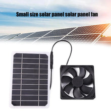 200W Solar Panel Exhaust Fan Mini Ventilator Solar Panel Powered Fan for Dog Chicken House RV Greenhouse DIY Plate Kit