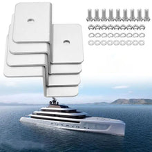 Rust Free Solar Power Panel Mounting Brackets Z Holder Aluminum Alloy Support Hardware for RV Boat Motor Home Flat Roof