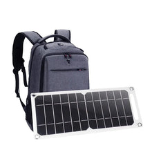 10W Solar Kit 5V Outdoor Solar Mobile Phone Charging Panel Flexible Solar Panel Backpack Solar Charger