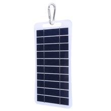 2W 5V Solar Cell Panel USB Battery Charger Solar Charging Panel Waterproof Phone Power Bank for Camping Backpacking Hiking