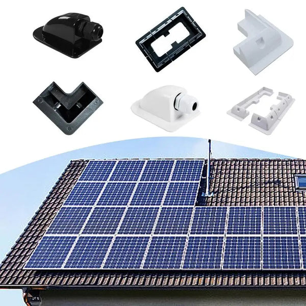 RV Roof Solar Panel Brackets Vehicles Drill Free Solar Panel Fixing Bracket Camper Van Solar Photovoltaic Panel Mounts For Yacht