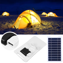 2W 5V Solar Charging Panel Waterproof Battery Charger Power Emergency Panel Phone Power Bank for Camping Backpacking Hiking