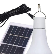 Solar Light Bulb Portable Solar Powered Lamp for Barn Garage Chicken Coop